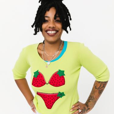 Lime Green Strawberry Fruitkini