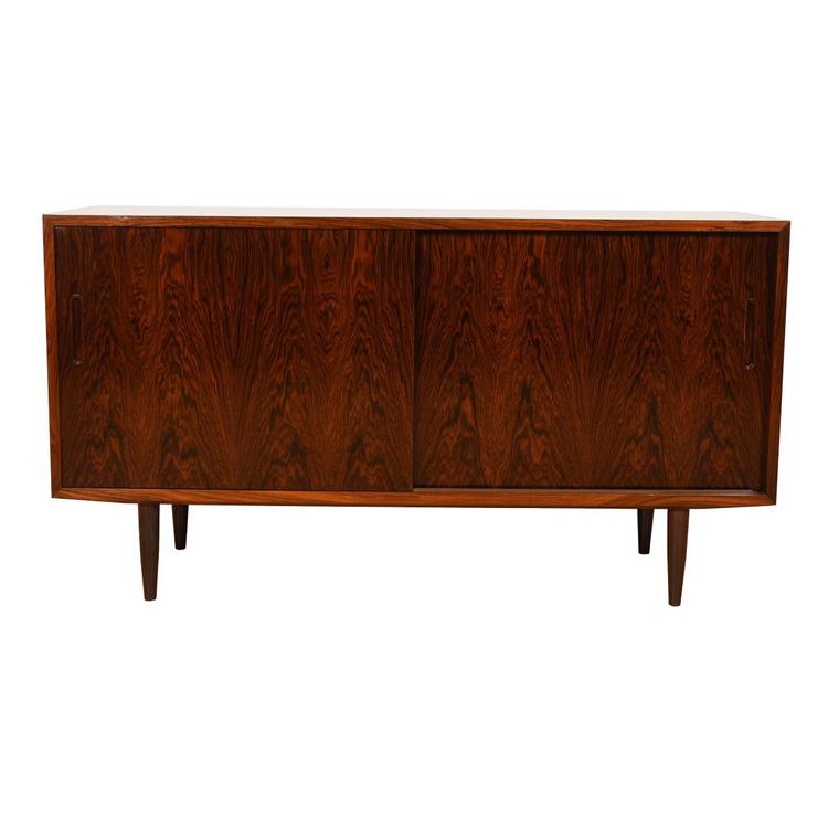 Condo-Sized 55 Sideboard / Media Cabinet in Rosewood