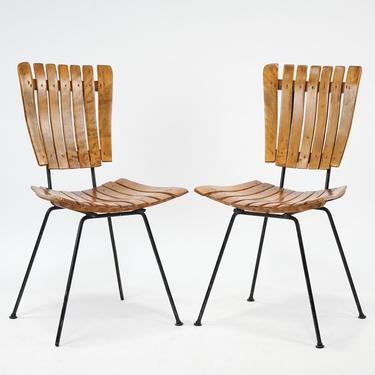 Pair of Umanoff Style Dining Chairs