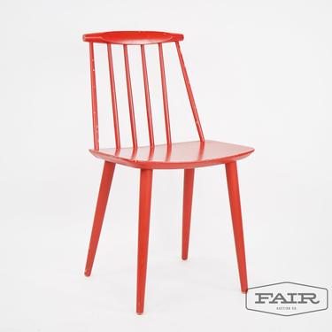 Folke Palsson J77 Red Chair