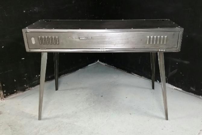 Repurposed Vintage Steel Desk From Artspace Industrial Of New York