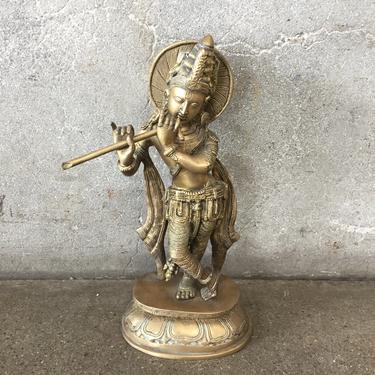 Brass Shiva Nataraja on Stand