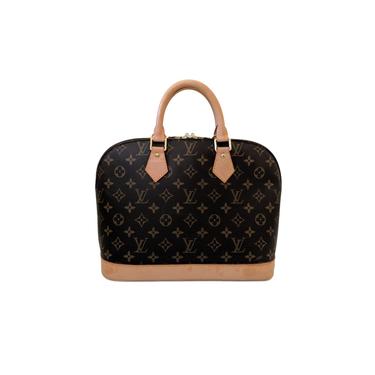 Vintage Louis Vuitton Monogram Alma bag / duffle / purse / leather | hobo boho | handbag / xL 