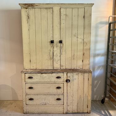 Antique Yellow Cupboard