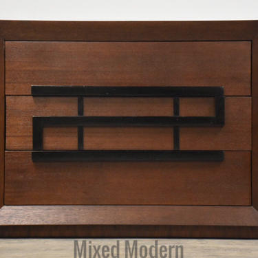 Maximilian for Karp Furniture Mahogany Mid Century Modern Dresser 