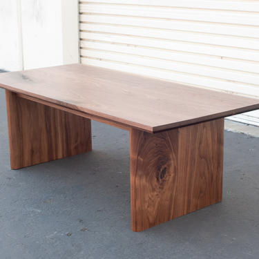 Hartford Solid Walnut Coffee Table | Mid-Century Modern Coffee End Table 
