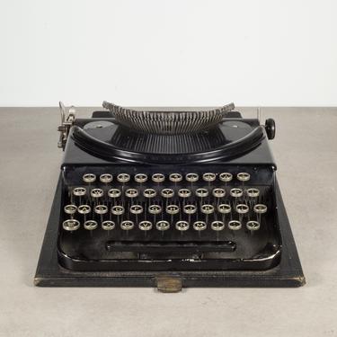 Fully Refurbished Monarch Pioneer Typewriter with Folding Keys c.1932