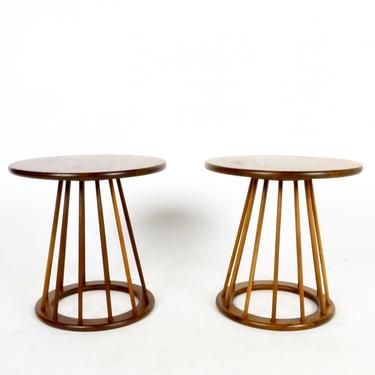 Pair of Arthur Umanoff "Spindle" Side Tables