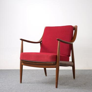 Beech Wood &quot;Model 146&quot; Lounge Chair By Hvidt & Molgaard - (319-172.2) 