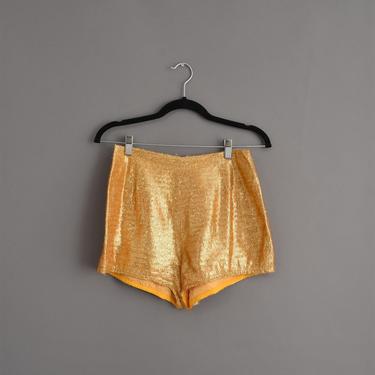 Antique Dress S A L E | 1950s Show Girl Shorts | Medium 