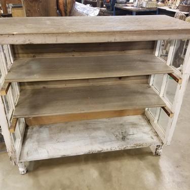 Sturdy Bookshelf made from Reclaimed Materials 48.5" W 20.5" D 43.5"T