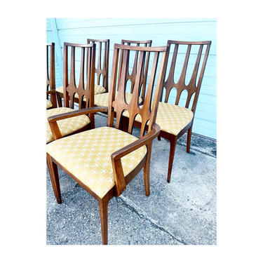 Mid Century Broyhill Brasilia Dining Chairs set of 6 