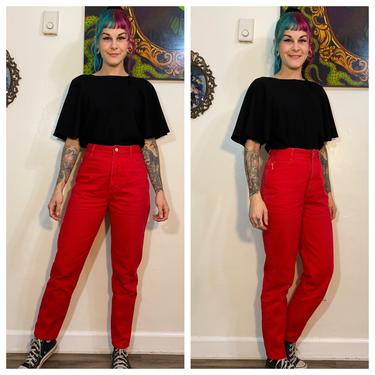 Vintage 1980’s Red Bongo Jeans 