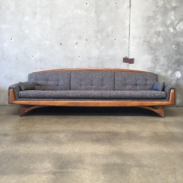 Vintage Mid Century Kroehler Sofa in the Style of Adrian Pearsall