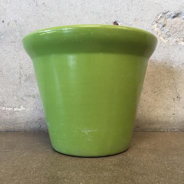 Green U.S. Pottery Garden Pot