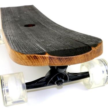 Bourbon Barrel Skateboard - Longboard - Whiskey Decor 