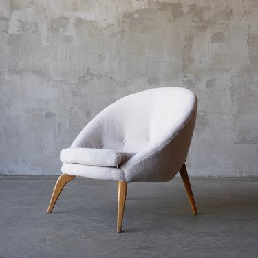 Jean Royere Style Lounge Chair 