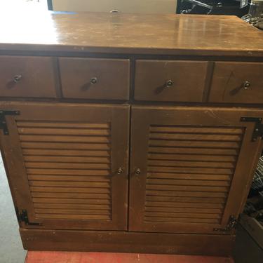 Small Ethan Allen cabinet 30” W 18.5” D 30” H