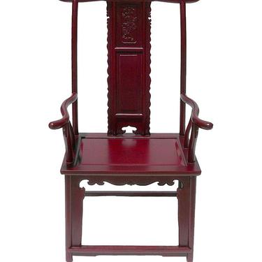 Chinese Ming Style Rosewood Yoke-Back Armchair wk2287E 