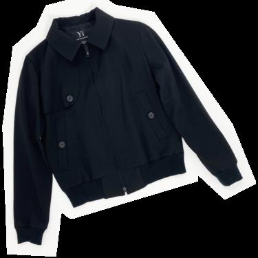 Yohji Yamamoto Y's black wool jacket