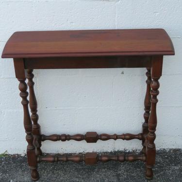 Early 1900s Narrow Console Side Table with a Drawer 2255