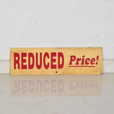 Vintage Plastic REDUCED PRICE Sign, Vintage Advertising Knoll Eames Era 