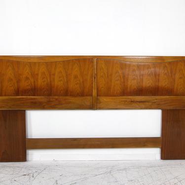 Vintage mcm king size headboard | Free delivery in NYC and Hudson 