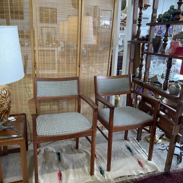 Pair of Jens Risom Guest Chairs