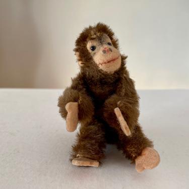 Vintage Steiff Mohair Jointed Jocko Monkey 