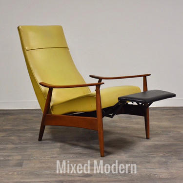 Milo Baughman Reclining Lounge Chair 