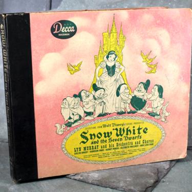 1944 Snow White & the Seven Dwarfs Album | Lyn Murray Orchestra | Vintage Snow White | Vintage Disney 