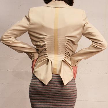 Hook and Eye Ruched Jacket