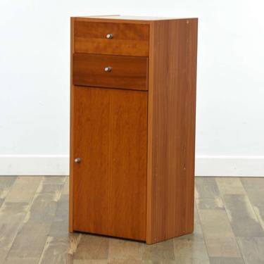 Danish Modern Tall Dresser Armoire 