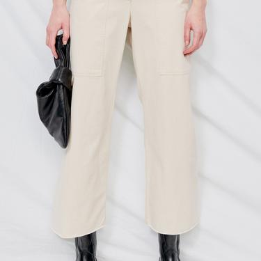 Natural Twill Simple Pant