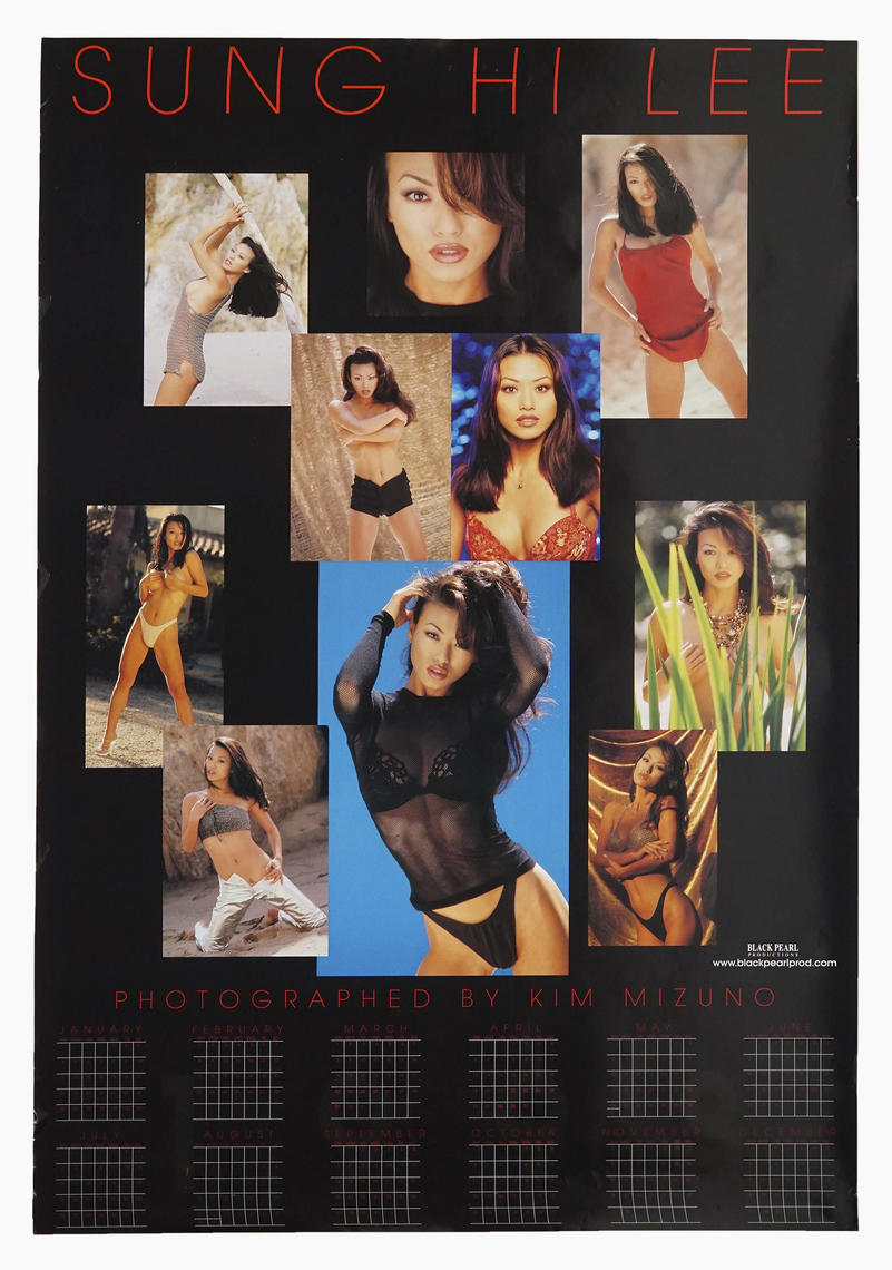 Sung Hi Lee Calendar Poster Playboy Playmate Genuine Original Vintage sung-hi-lee-calendar-poster-playboy-playmate-genuine-original-vintage