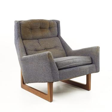 Adrian Pearsall for Craft Associates Mid Century Walnut Lounge Chair - mcm 