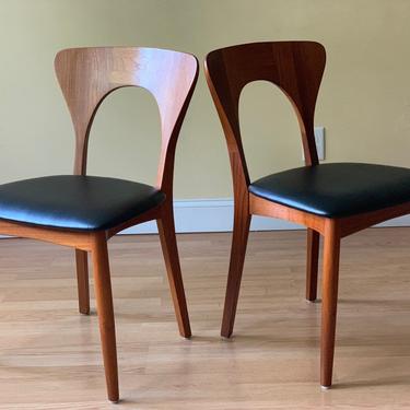 Niels Koefoed Peter Chairs Koefoeds  for Hornslet Danish dining side chairs, side chairs, desk chairs, bedroom chairs 