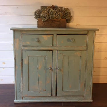 Antique Swedish Pine Dresser, painted, Local Alexandria VA Pick Up 