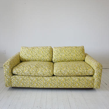 mid century love seat by maurice villency