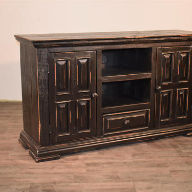 Rustic Solid Reclaimed wood TV stand Media Console / Sideboard Cabnet / Entry Way Console 