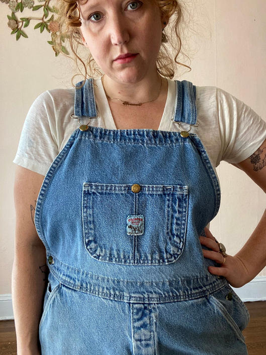 80s 90s Pointer Brand Overalls Made in USA Size 38 / L | No