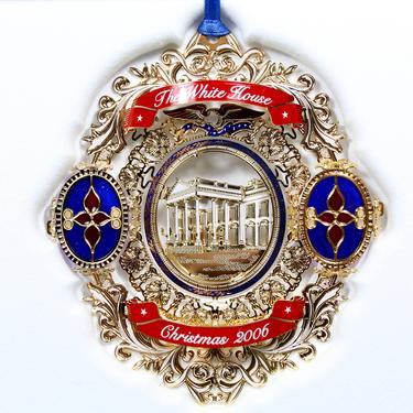 2006 White House Souvenir Christmas Ornament - Chester A. Arthur Ornament - White House History Ornament | FREE SHIPPING 