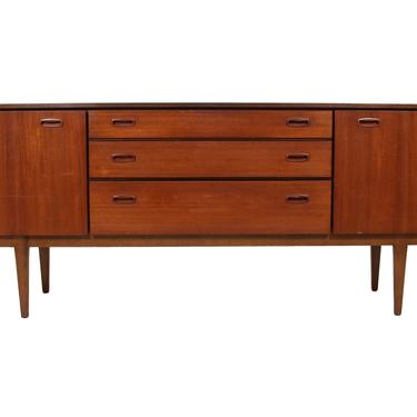 Mid Century Teak Credenza By Nathan 