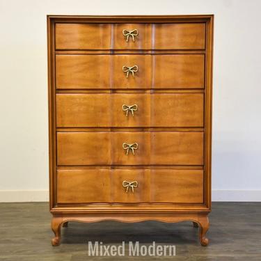 American of Martinsville French Provincial Tall Dresser 