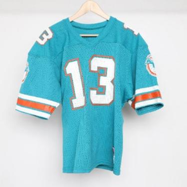 vintage MIAMI DOLPHINS 1980s Dan Marino NFL football jersey -- men's size extra small 