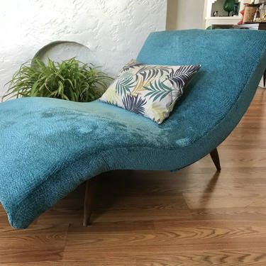 MID CENTURY MODERN Adrian Pearsall Wave Chaise Lounge  #LosAngeles 