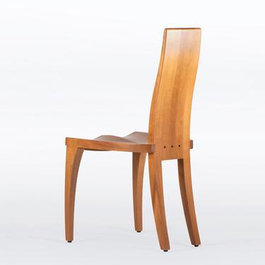 Dining Chair in Solid Cherry Wood With Scandinavian Modern Style &amp;quot;Gazelle&amp;quot; 