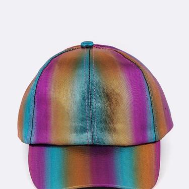 Metallic Rainbow Hat