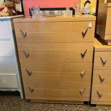Mid century chest of drawers by Harmony House. 34” x 18” x 45”