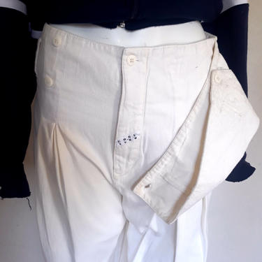 1980's Vintage CODE ZERO pants, men's vintage detachable baggy fit pants, 90s retro hi waist pants, unisex size 31 waist 34 inseam 31x34 